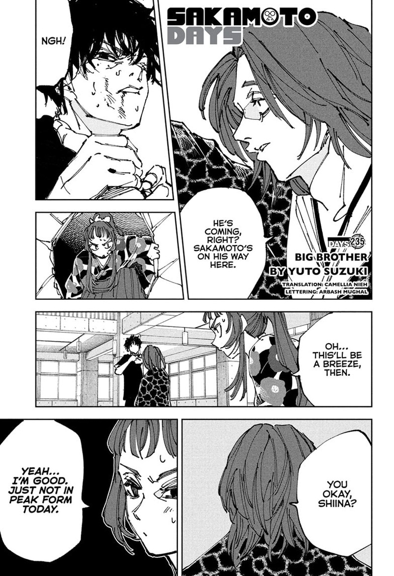 Sakamoto Days Chapter 235